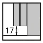 Laufprofil 3-türig HETTICH-3