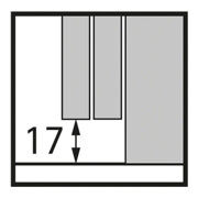 Laufprofil 3-türig HETTICH-4