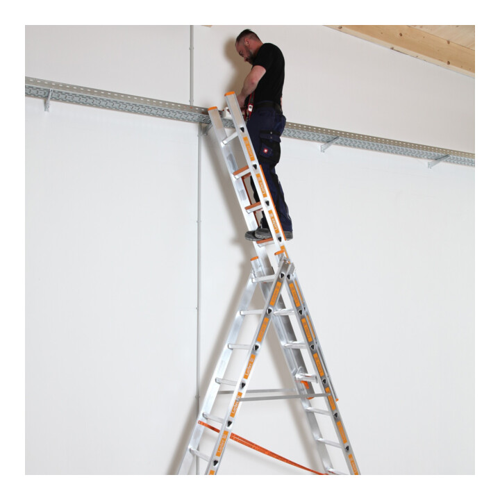 Layher Allzweckleiter TOPIC 1040 3-teilig 3x10 Sprossen