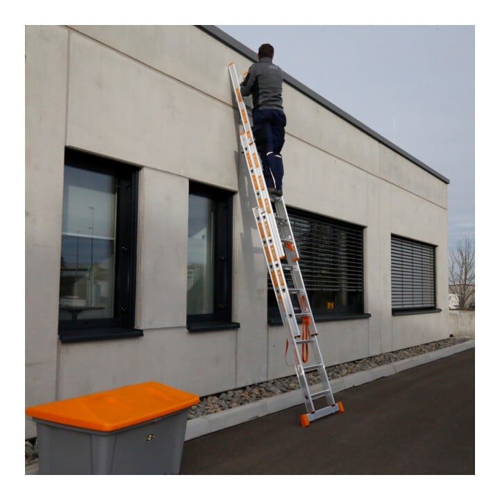 Layher Allzweckleiter TOPIC 1041 3-teilig 3x6 Stufen
