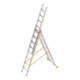 Layher Allzweckleiter TOPIC 1041 3-teilig 3x8 Stufen