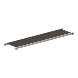 Layher Belagbrücke 2,85 m Aluminiumrahmen Sperrholz Phenolharzbeschichtung