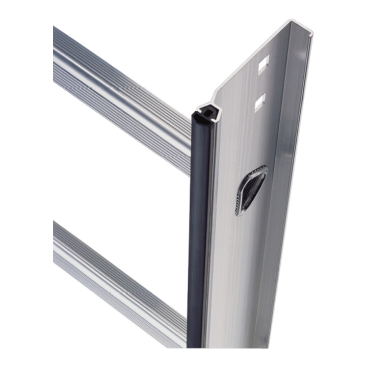 Layher Dachauflegeleiter 1051 10 Sprossen rot/RAL 8004 gem. DIN 4567-4
