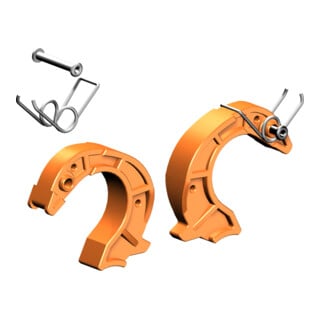 Layher Ersatzteil Finger 42mm orange Paar