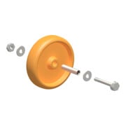 Layher Ersatzteil Rad 1308150/1301150/13X2150