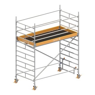 Layher Fahrgerüst Uni Breit 2105 SH 5,2 m AH 7,20 m
