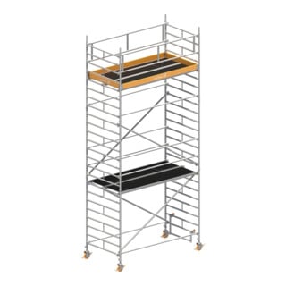 Layher Fahrgerüst Uni Breit 2105 SH 5,2 m AH 7,20 m