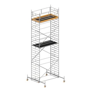 Layher Fahrgerüst Uni Breit 2107 SH 7,38 m AH 9,38 m