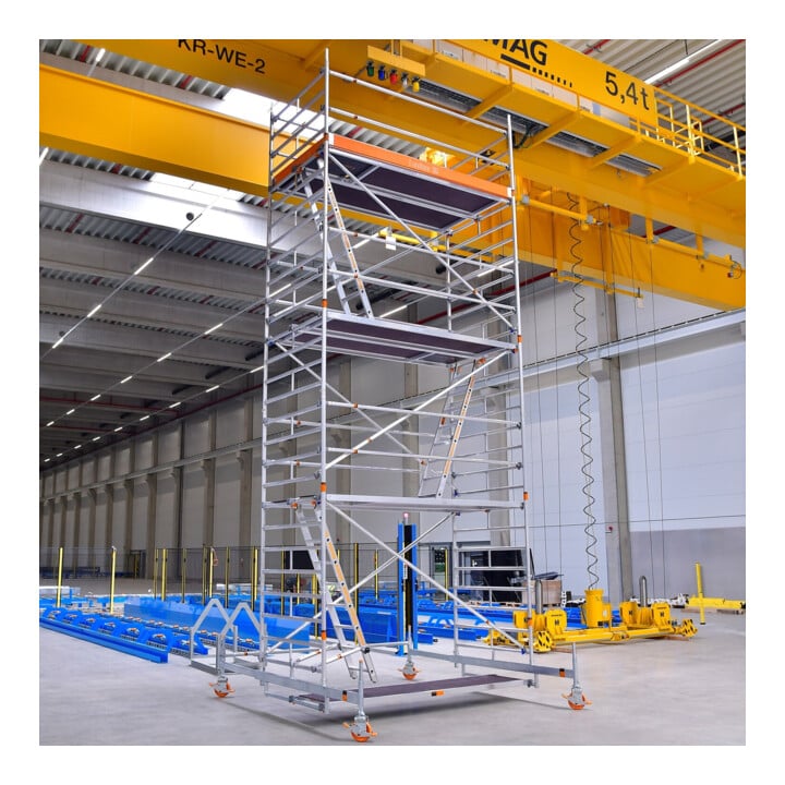 Layher Fahrgerüst Uni Breit P2 4,2 m Arbeitshöhe 6,20 m