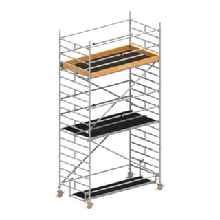 Layher Fahrgerüst Uni Breit P2 4,2 m Arbeitshöhe 6,20 m