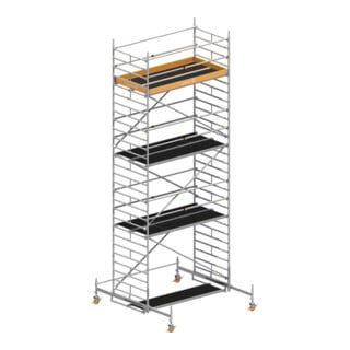 Layher Fahrgerüst Uni Breit P2 6,38 m SH 8,38 m AH
