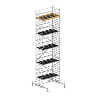 Layher Fahrgerüst Uni Breit P2 9,38 m Arbeitshöhe 11,38 m
