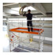 Layher Fahrgerüst Uni Breit P2 SAFETY PLUS Doppelgeländer Gerüststützen 6,2 m Höhe