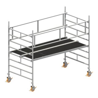 Layher Fahrgerüst Uni Breit Typ 2101 SH 1,2 m AH 3,20 m