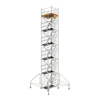 Layher Fahrgerüst Uni Komfort 4205 SH 10,20 m AH 12,20 m