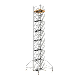 Layher Fahrgerüst Uni Komfort 4206 12,20 m SH 14,20 m AH