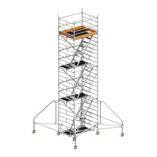 Layher Fahrgerüst Uni Komfort Typ 4203 SH 6,20 m AH 8,20 m