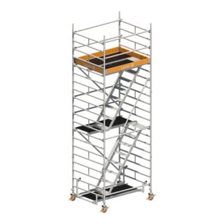Layher Fahrgerüst Uni Komfort Typ 4203 SH 6,20 m AH 8,20 m