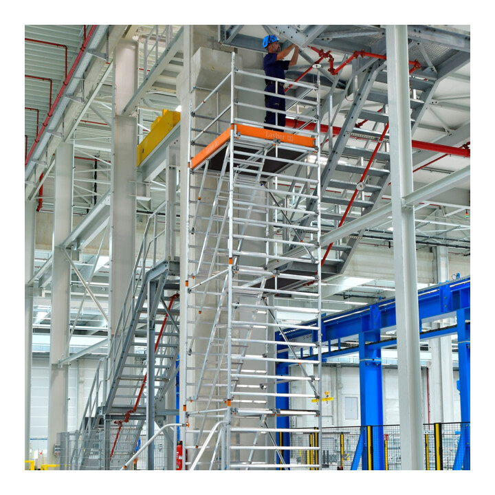 Layher Fahrgerüst Uni Komfort Typ 4203 SH 6,20 m AH 8,20 m