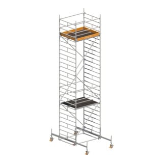 Layher Fahrgerüst Uni Kompakt 5006 6,38m SH 8,38m AH