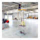 Layher Fahrgerüst Uni Kompakt P2 mit Uni Telegeländer 2,2 m Arbeitshöhe 4,2 m