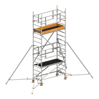 Layher Fahrgerüst Uni Leicht P2 SAFETY PLUS 3,1 m SH 5,10 m AH