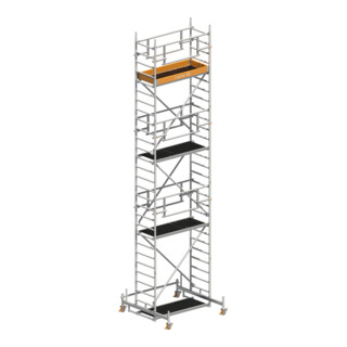 Layher Fahrgerüst Uni Leicht P2 SAFETY PLUS 6,26 m Arbeitshöhe 8,26 m