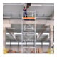 Layher Fahrgerüst Uni Leicht P2 SAFETY PLUS Doppelgeländer SH 5,26 m AH 7,26 m