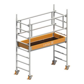 Layher Fahrgerüst Uni Leicht P2 SH 1,11 m AH 3,11 m