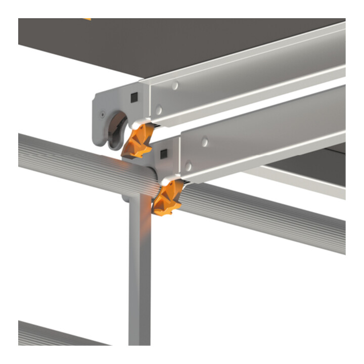 Layher Fahrgerüst Uni Standard P2 5 m mit Gerüststützen Typ 1401146