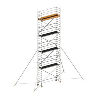 Layher Fahrgerüst Uni Standard P2 5 m Typ 1401148 SH 8,2 m AH 10,20 m