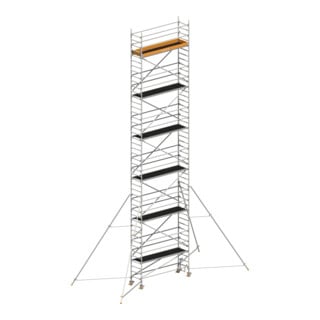 Layher Fahrgerüst Uni Standard P2 5 m Typ 1401151 SH 11,2 m AH 13,20 m