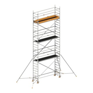Layher Fahrgerüst Uni Standard P2 6,2 m SH 8,20 m AH