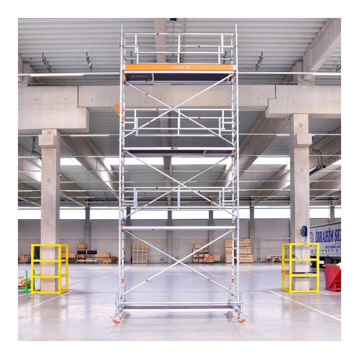 Layher Fahrgerüst Uni Standard P2 SAFETY PLUS 3,2 m SH 5,20 m AH