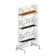 Layher Fahrgerüst Uni Standard P2 SAFETY PLUS Doppelgeländer 5,35 m Arbeitshöhe 7,35 m