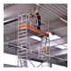 Layher Fahrgerüst Uni Standard P2 SAFETY PLUS Doppelgeländer 5,35 m Arbeitshöhe 7,35 m