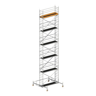 Layher Fahrgerüst Uni Standard P2 Typ 1401110 SH 10,38 m AH 12,38 m
