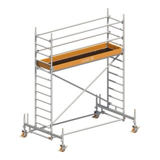 Layher Fahrgerüst Uni Standard Typ 1102 SH 2,35 m AH 4,35 m