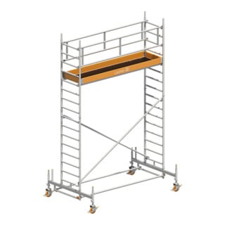 Layher Fahrgerüst Uni Standard Typ 1103 SH 3,35 m AH 5,35 m