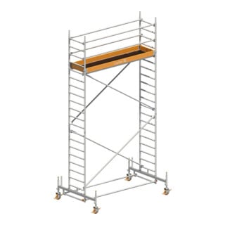 Layher Fahrgerüst Uni Standard Typ 1104 SH 4,35 m AH 6,35 m