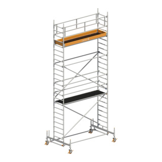 Layher Fahrgerüst Uni Standard Typ 1105 SH 5,35 m AH 7,35 m