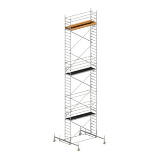 Layher Fahrgerüst Uni Standard Typ 1110 AH 12,38 m SH 10,38 m