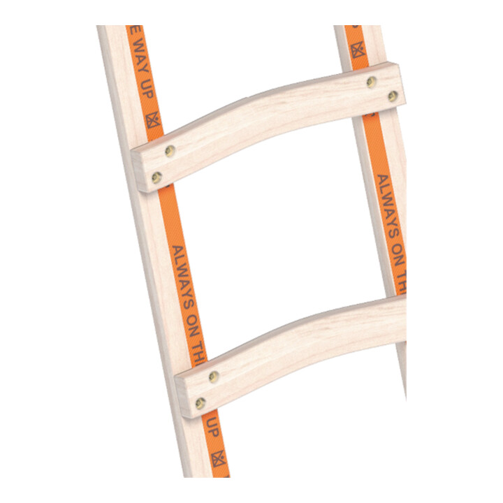 Layher Holzdachdeckerleiter 1046 16 Sprossen