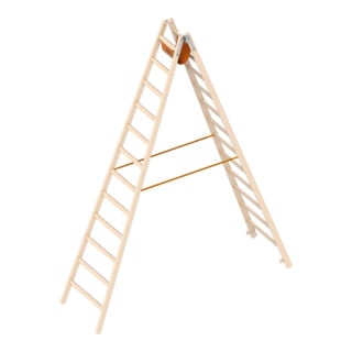 Layher Holzstehleiter 1038 2x12 Sprossen