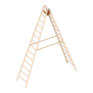 Layher Holzstehleiter 1038 2x14 Sprossen