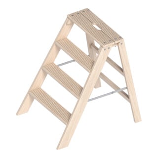 Layher Holzstufentritt 1055 klappbar 4 Stufen