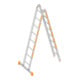 Layher Klappleiter TOPIC 1056 2x8 Sprossen