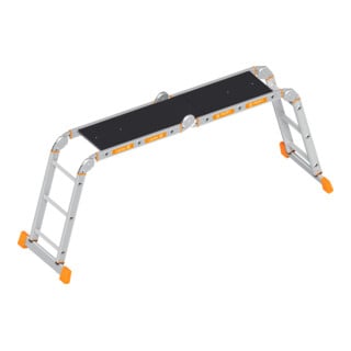 Layher Kofferraumleiter TOPIC 1057 4x3 mit Plattform