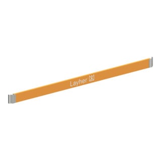 Layher Längs-Bordbrett 2,85 m orange Holz