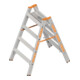LAYHER Marchepied lourd 4 marches hauteur plateforme 950 mm alu. accessible des deux côtés